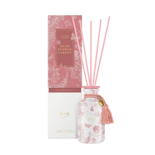 ipuro - Edition flower garden Raumduft - edler Lufterfrischer Wohnung mit fruchtiger Zitrone und eleganter Rose - stilvoller Duftstäbchen - exklusiver Raum-Duft 240 ml, 0.748 kilograms im Sale