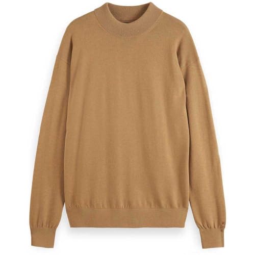 Core - Dropped Shoulder Mock Neck Pullover im Sale