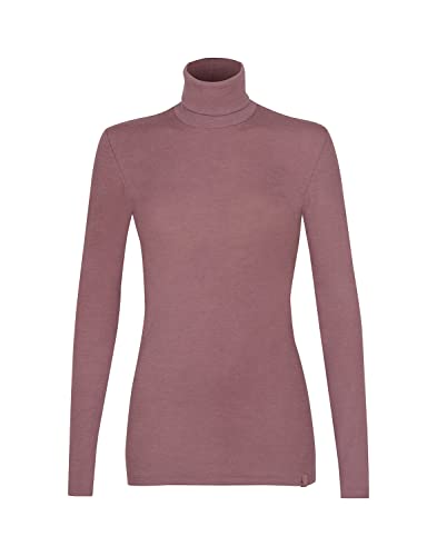 Dilling Rollkragen Shirt für Damen aus 100% Bio-Merinowolle Schwarz 38 im Sale