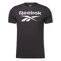 Thumbnail for Reebok Herren Ri Big Logo Tee T-Shirts, Schwarz, M im Sale