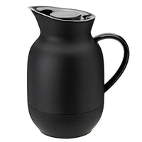 Thumbnail for Stelton Isolierkanne Amphora - Kaffeekanne, Thermoskanne, Thermosflasche - 1-Liter-Kunststoffkanne mit Thermo-Glaseinsatz - Zubehör für Haushalt, Küche, Esszimmer - Mattes Finish, Soft Black im Sale