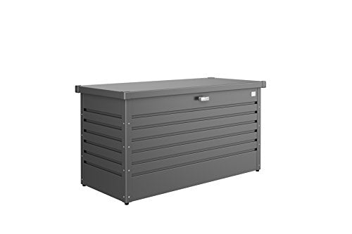 Biohort Freizeitbox Metallbox dunkelgrau-metallic 134 x 62 x 71 cm (Gr. 130)