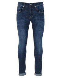 Thumbnail for Dondup Jeans George aus gewaschenem blauem Denim, 34 im Sale