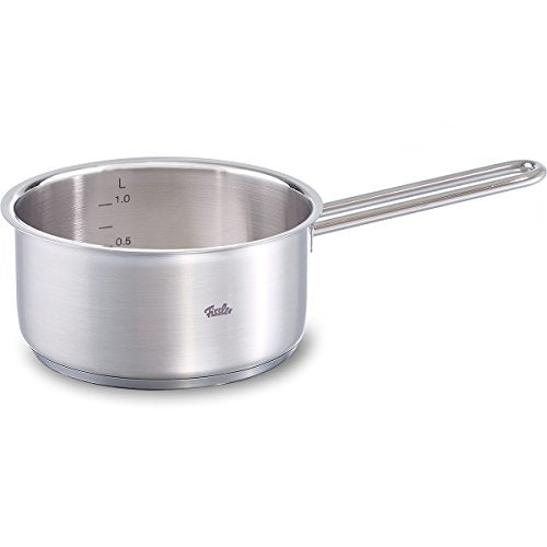 Fissler Viseo / Edelstahl-Stielkasserolle (Ø 16 cm, 1,4 Liter) - deckellos, inkl. Innenskalierung - Induktion, 32.0 x 27.0 x 15.5 cm im Sale