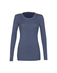 Thumbnail for Dilling Damen Langarmshirt aus Merinowolle Kortenrot 38 im Sale