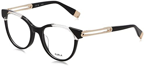 Furla Unisex VFU672 Sunglasses, 0700 Nero Lucido, 36 im Sale