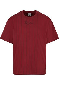 Thumbnail for Karl Kani KK Small Signature Essential Pinstripe Tee XL red im Sale