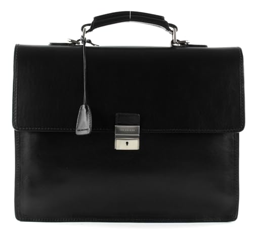 The Bridge Williamsburg - Aktentasche Leder cm black im Sale