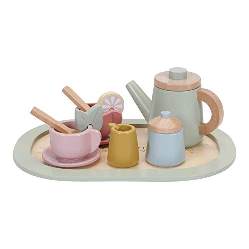 Little Dutch 7006 Holz Tee Set 12-teilig Pastell