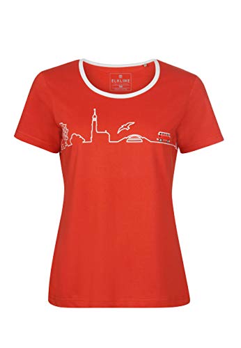 ELKLINE Damen T-Shirt Little Things VW 2041162, Farbe:Mandarin, im Sale