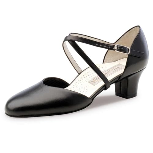 Werner Kern - Damen Tanzschuhe Debby 4,5 Leder Schwarz [UK 3] im Sale