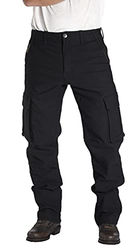 Rokker Black Jack Cargo Motorrad Textilhose (Black,42) im Sale