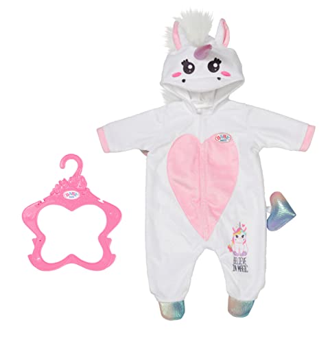 BABY born Einhorn Kuschelanzug, Strampelanzug in rosa weiß mit Flügeln und Einhorn-Kapuze, 832936 Zapf Creation im Sale