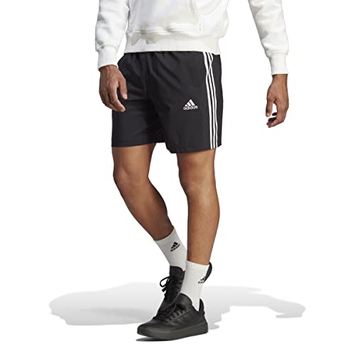 adidas Herren Aeroready Essentials Chelsea 3-stripes Shorts Shorts, Black / White, M im Sale