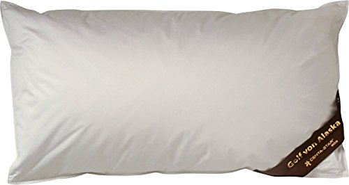 Centa-star extra Kissen Golf von Alaska Daunen/Feder 70% Federn, 30% Daunen Größe 80x80 cm