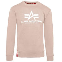 Thumbnail for Alpha Industries Basic Sweater Sweatshirt für Herren Pale Peach im Sale