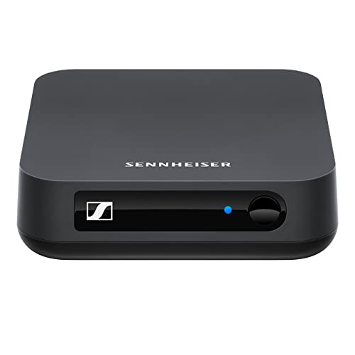 Sennheiser BT T100 Bluetooth-Audio-Transmitter für Hi-Fi oder Home Entertainment Schwarz, 9.3 x 9.3 x 2.7 cm im Sale