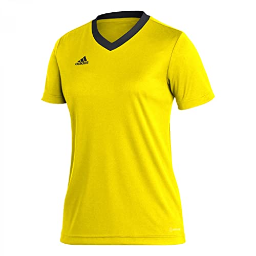 adidas HI2125 ENT22 JSY W T-Shirt Damen Team Yellow/Black im Sale