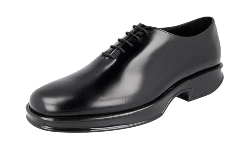 Prada Herren Schwarz Leder Business Schuhe 2EG450 055 F0002 42 EU/UK 8 im Sale