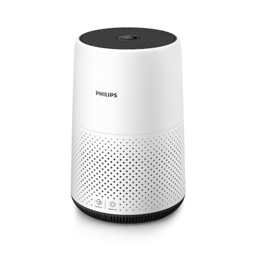 Philips Series 800 Luftreiniger – entfernt Pollen, Staub, Viren und Allergene* in Räumen mit bis zu 49 m², 3 Geschwindigkeitsstufen, Sleep-Modus, Ersatzfilter: FY0900 (AC0820/10) im Sale