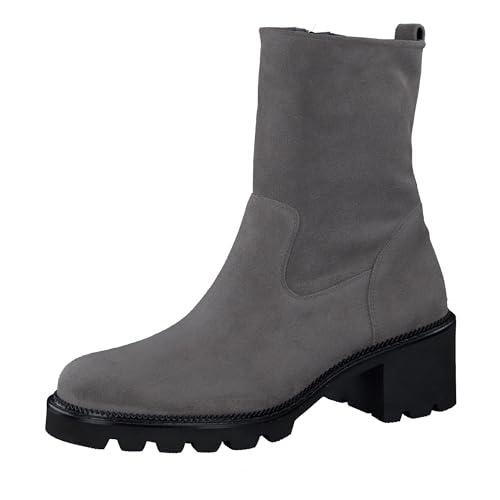 Paul Green Damen Stiefelette, Frauen Klassische Stiefeletten,Bootee,Booties,halbstiefel,Kurzstiefel,uebergangsschuhe,Grau (Titan),40 EU / 6.5 UK im Sale