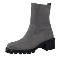 Thumbnail for Paul Green Damen Stiefelette, Frauen Klassische Stiefeletten,Bootee,Booties,halbstiefel,Kurzstiefel,uebergangsschuhe,Grau (Titan),40 EU / 6.5 UK im Sale