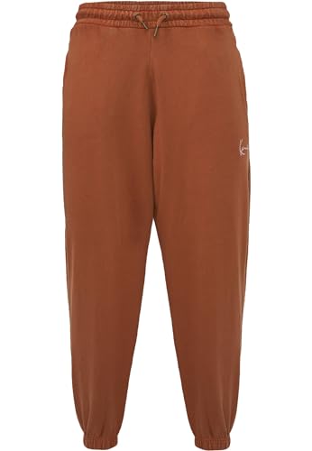 Karl Kani Herren KM213-061-1 Small Signature Washed Sweatpants ocher im Sale