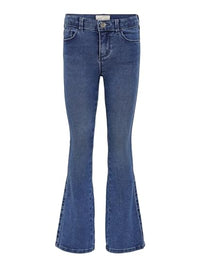 Thumbnail for ONLY Mädchen Konroyal Life Reg Flared Pim504 Noos Jeans, Medium Blue Denim, 146 EU im Sale