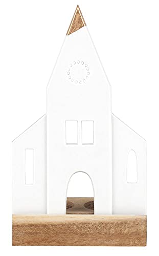 Räder Lichtobjekt Kirche 10,5x6,5x19cm