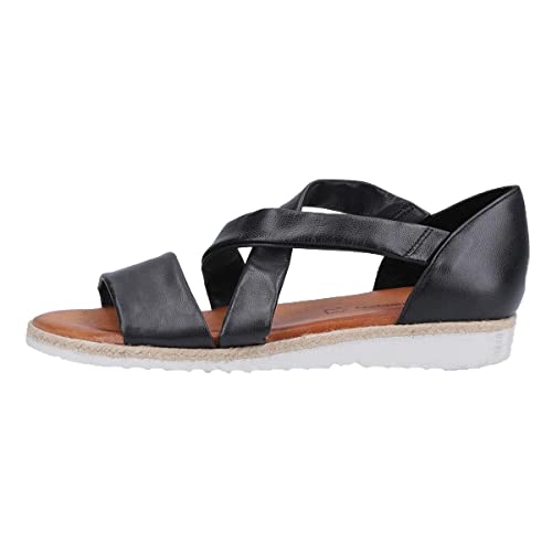 Hush Puppies Damen Gemma Sandalen Espadrilles, Schwarz, 39 EU