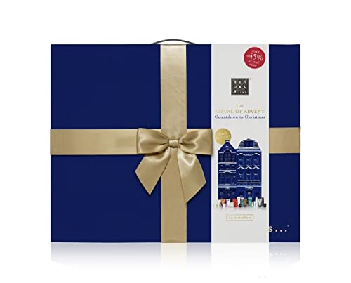 Rituals 2D Adventskalender 2021 Frauen & Mädchen LIMITIERT - Beauty Kosmetik Advents Kalender, 24 Türchen, Pflege Weihnachtskalender Frau, Adventkalender EXKLUSIV inkl. Nikolaus Besteckmütze GRATI im Sale