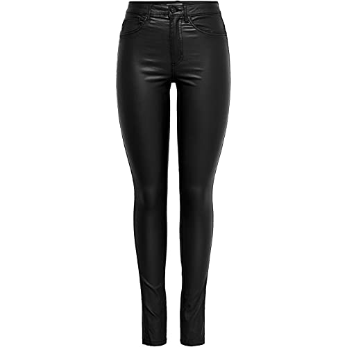 ONLY Damen ONLROYAL Life HW SK Rock Coated PIM 15159341, Black, M/30 im Sale