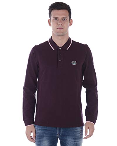 Kenzo - Polo Uomo 4BA5PO101 Bordeaux M im Sale