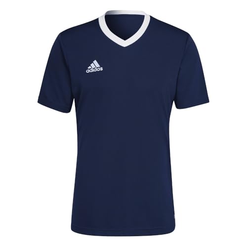 adidas, Entrada22, Fussball T-Shirt, Team Navy Blue 2, S, Mann im Sale