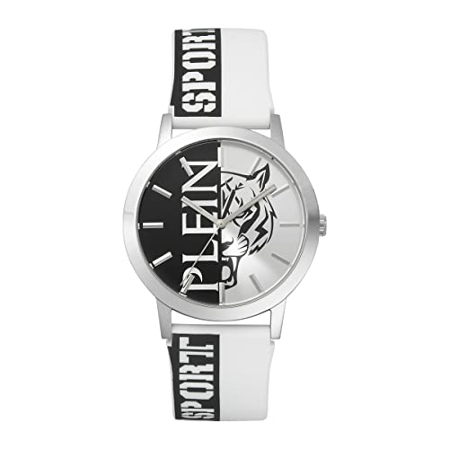 Plein Sport Herren Uhr Analog Quarz Legend PSLBA0423 Silikon im Sale