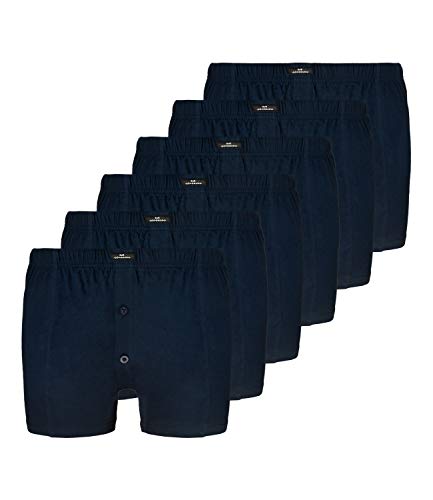 Götzburg Boxerhorts Shorts 740761 6er Pack, Farbe:Navy;Wäschegröße:XL