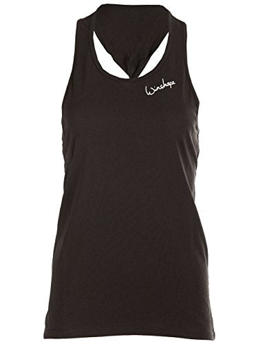 WINSHAPE Damen Mct001 Dance Style, Fitness Freizeit Sport Yoga Workout Tanktop, Schwarz,  EU im Sale