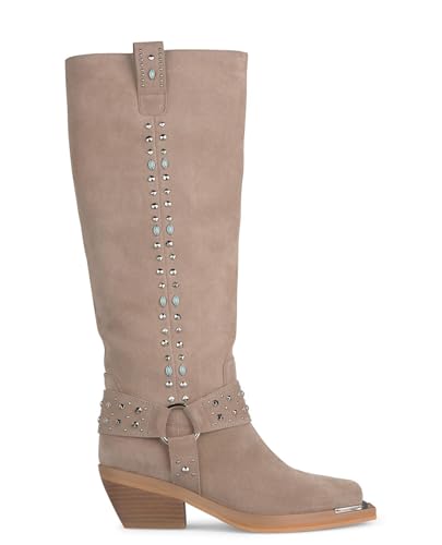 Alma en Pena. Flache Stiefel für Damen., Graubraun, 35 EU im Sale