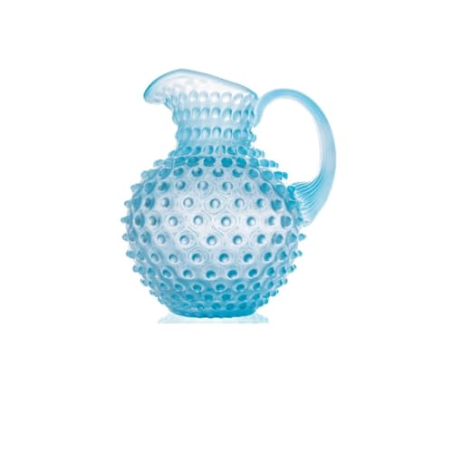 [W] Alice's Paris Hobnail Jug 2L Pearly Blue