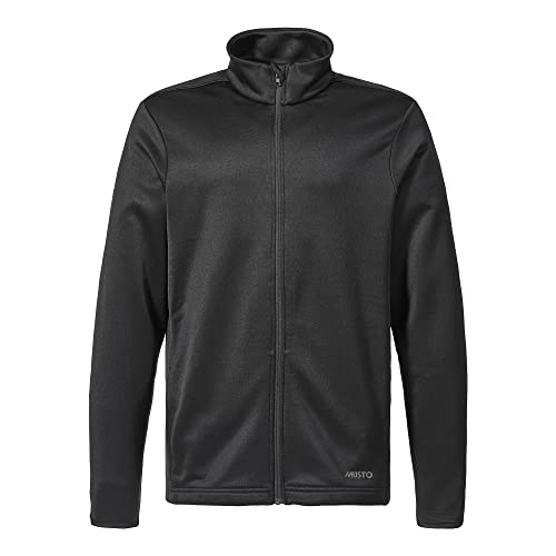 Musto Herren Essential 1/2 Zip Pullover, 990 Schwarz, im Sale