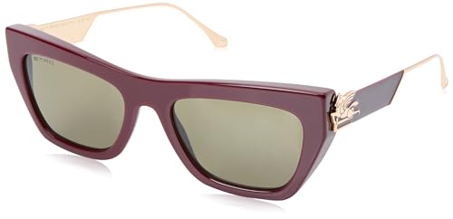 ETRO Unisex 0028/S Sonnenbrille, Weinrot, 54 im Sale