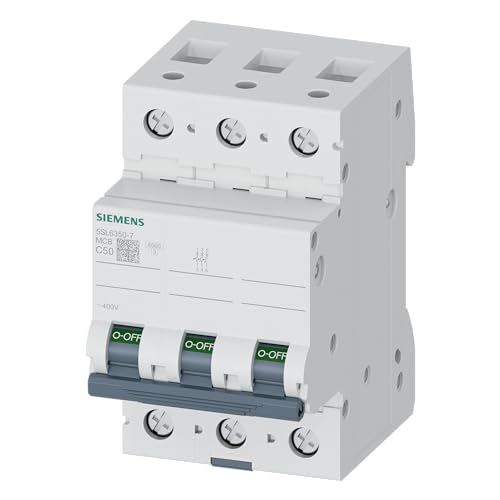 Siemens 5sl6 – Auto MAGNETOTERMICO 400 V 6 kA 3pol C 50 A