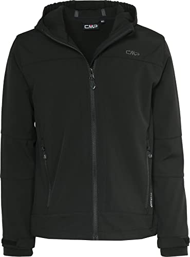 CMP Jungen Softshelljacke Für Kinder Kapuzen Jacke, Schwarz, 140 EU im Sale