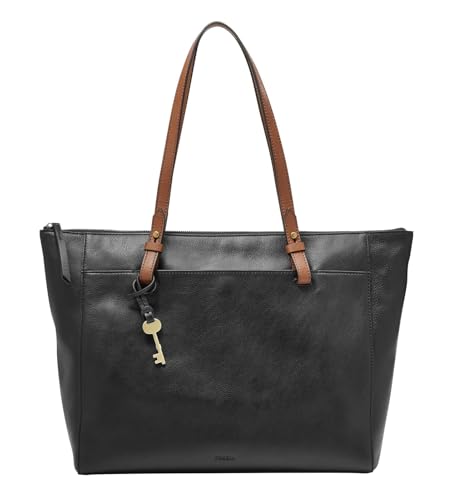 Fossil Tasche für Frauen Rachel, Eco Leder/Polyurethan Trim Tote schwarz 35,6 cm x 10,2 cm B x 33 cm H ZB7507001 im Sale