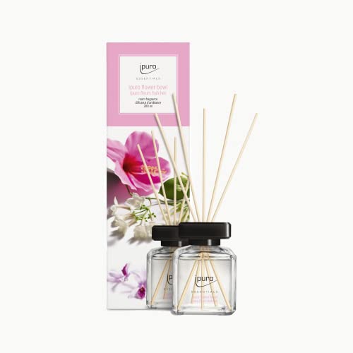 ipuro - erfrischender ipuro flower bowl Raumduft - dezenter Raumerfrischer mit blumigen & belebenden Noten - stilvoller Lufterfrischer in der Wohnung für ein puristisches Dufterlebnis 200 ml im Sale