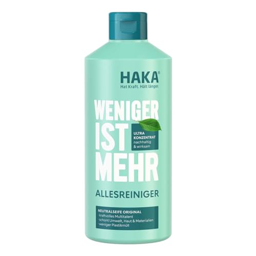 HAKA Allesreiniger, Allzweckreiniger, Universalreiniger für den Haushalt und Auto, pH-neutrales Reinigungsmittel, Konzentrat, Citrus-Duft, 475 ml