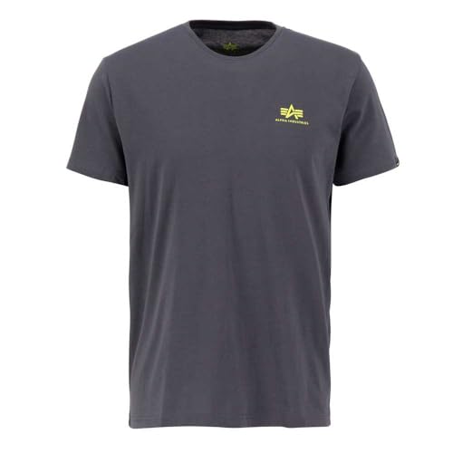 Alpha Industries Backprint T T-Shirt für Herren Vintage Grey im Sale