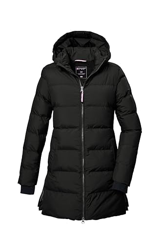 killtec Mädchen Steppparka/Parka mit Kapuze KOW 359 GRLS QLTD PRK, dark moss, 152, 42151-000 im Sale