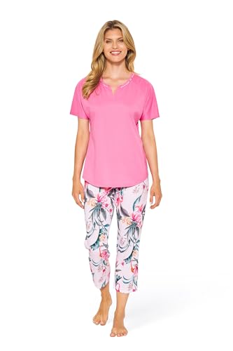 Rösch Pyjama im sommerlichen Blumendruck exotisch Baumwolle/Modal 1243102 46 11735 im Sale