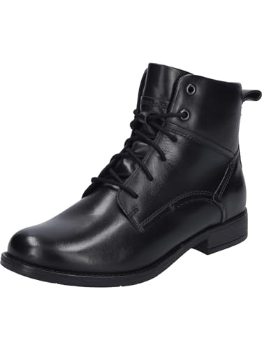 Josef Seibel Damen Schnürstiefeletten Simona 05,Weite G (Normal),Wechselfußbett,uebergangsstiefel,schnürboots,Boots,schwarz,39 EU im Sale